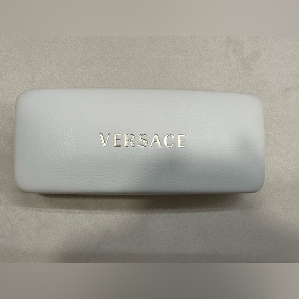 Versace Vintage Sunglasses Glasses Case Off White